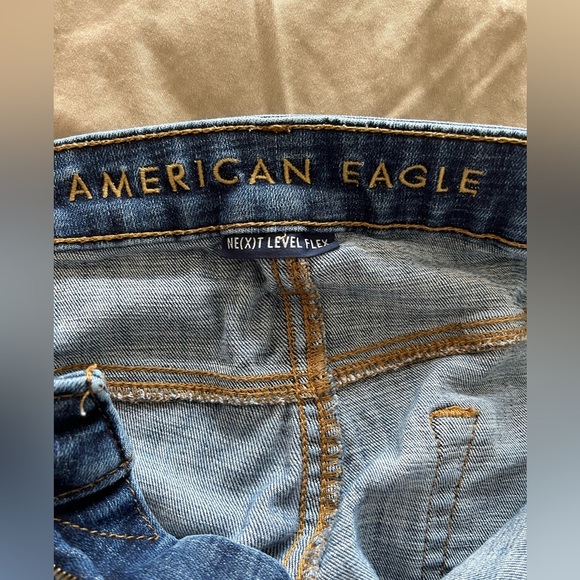 American eagle Classic Blue Denim Jeans size 34 - Picture 2 of 8